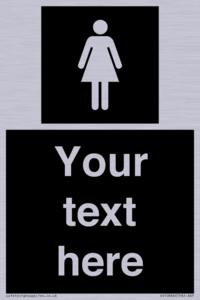 Custom information: black panel female